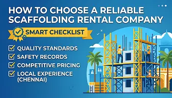 How to Choose a Reliable Scaffolding Rental Company in Chennai