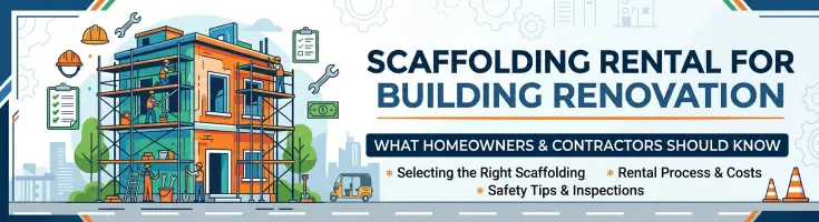 Scaffolding Rental for Building Renovation: What Homeowners and Contractors Should Know