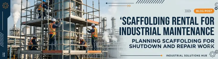 Scaffolding Rental for Industrial Maintenance: Planning Scaffolding for Shutdown and Repair Work