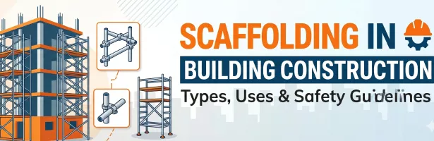 Scaffolding in Building Construction:Types, Uses & Safety Guidelines